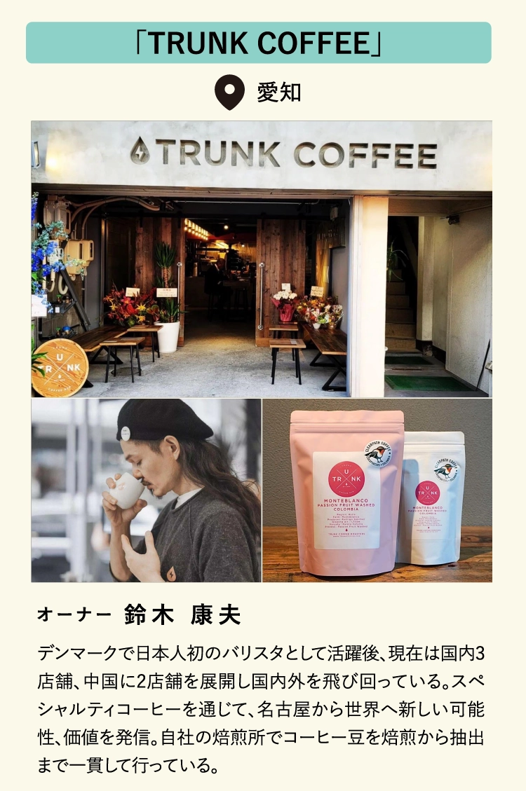 「TRUNK COFFEE」