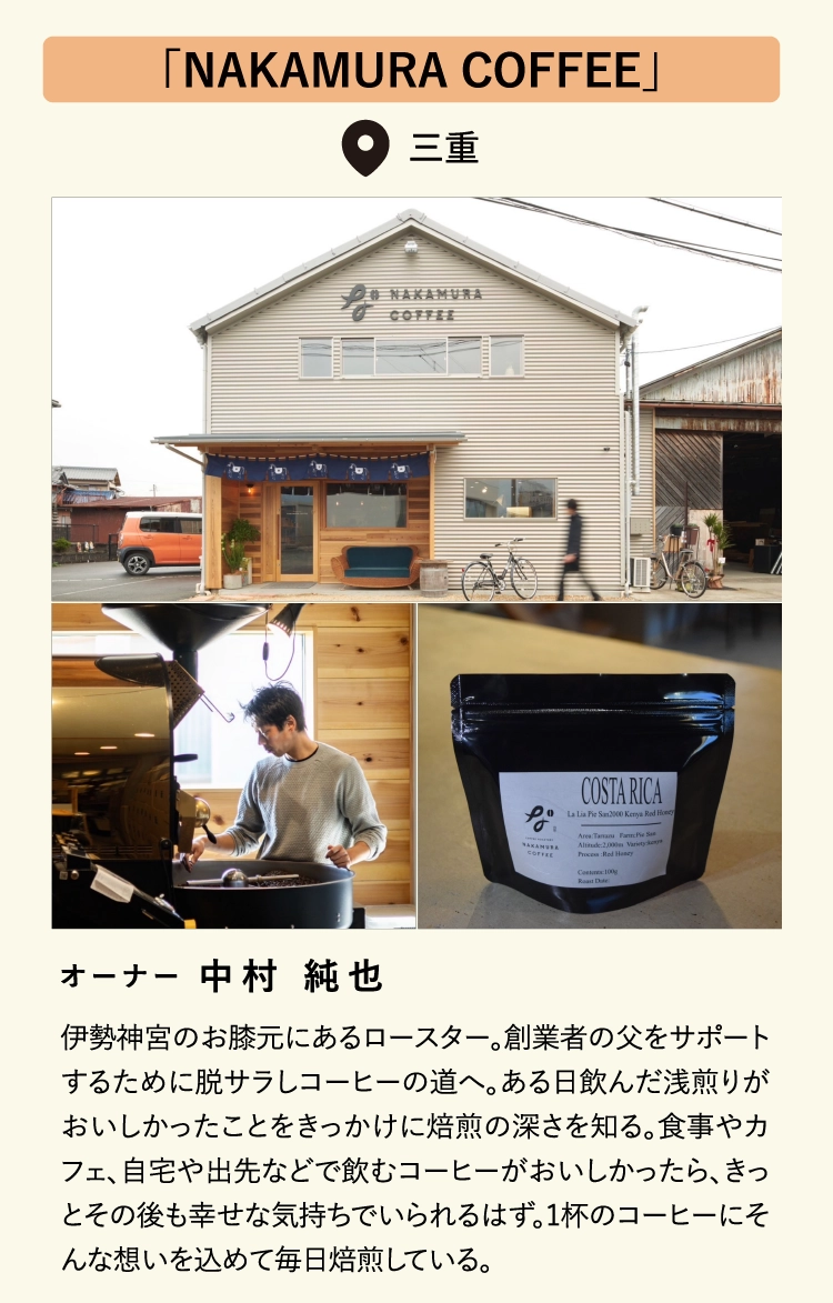 「NAKAMURA COFFEE」
                  