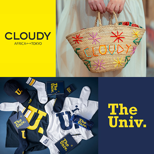 「CLOUDY / The University.」POP UP SHOP
