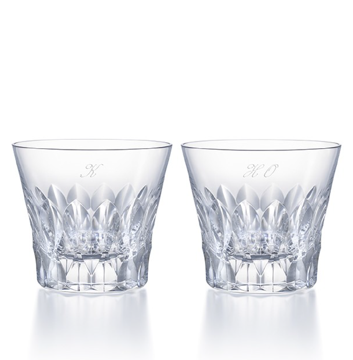 「バカラ」グラス文字入れ刻印のイメージ画像