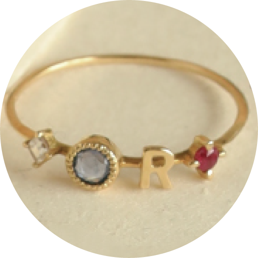 「e.m.」カスタムオーダージュエリーのズーム画像