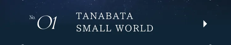 No.01 TANABATA SMALL WORLD