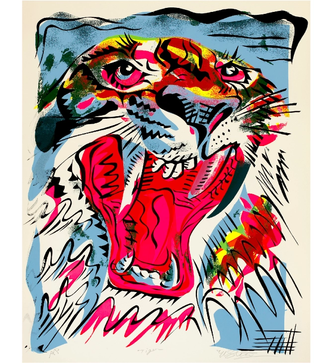 Tiger（Artist's Proof）