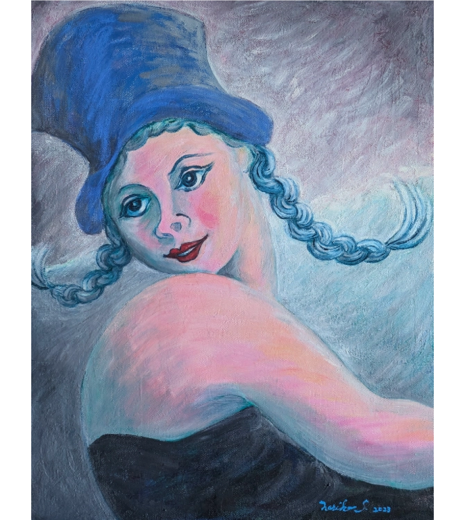 Cutie as Marlene Dietrich in“Blue Angel” Teleport to Fjord