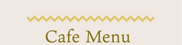 Cafe Menu