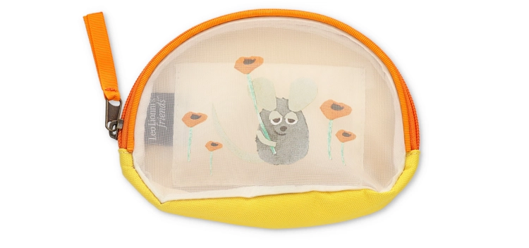 レオレオニ シェル型メッシュポーチ