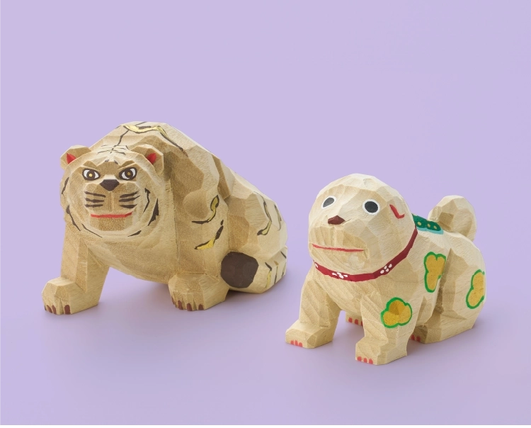 「一刀彫 髙橋勇二」 