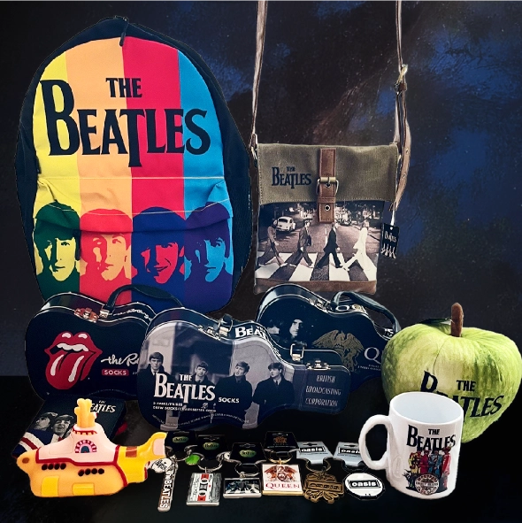 THE BEATLESをモチーフにしたグッズ