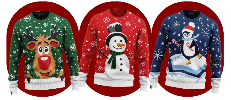 アグリークリスマスセーター