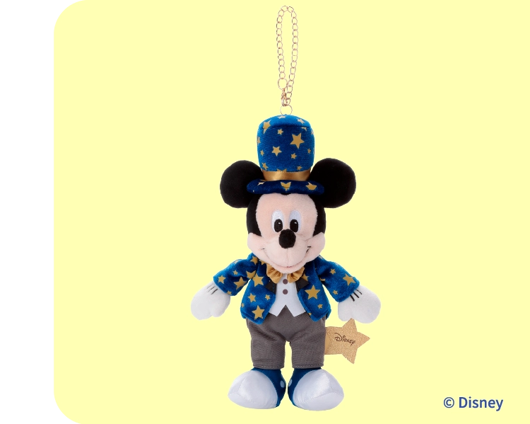 【Disney THE MARKET限定】ミッキー〈スター〉ぬいぐるみチャーム 