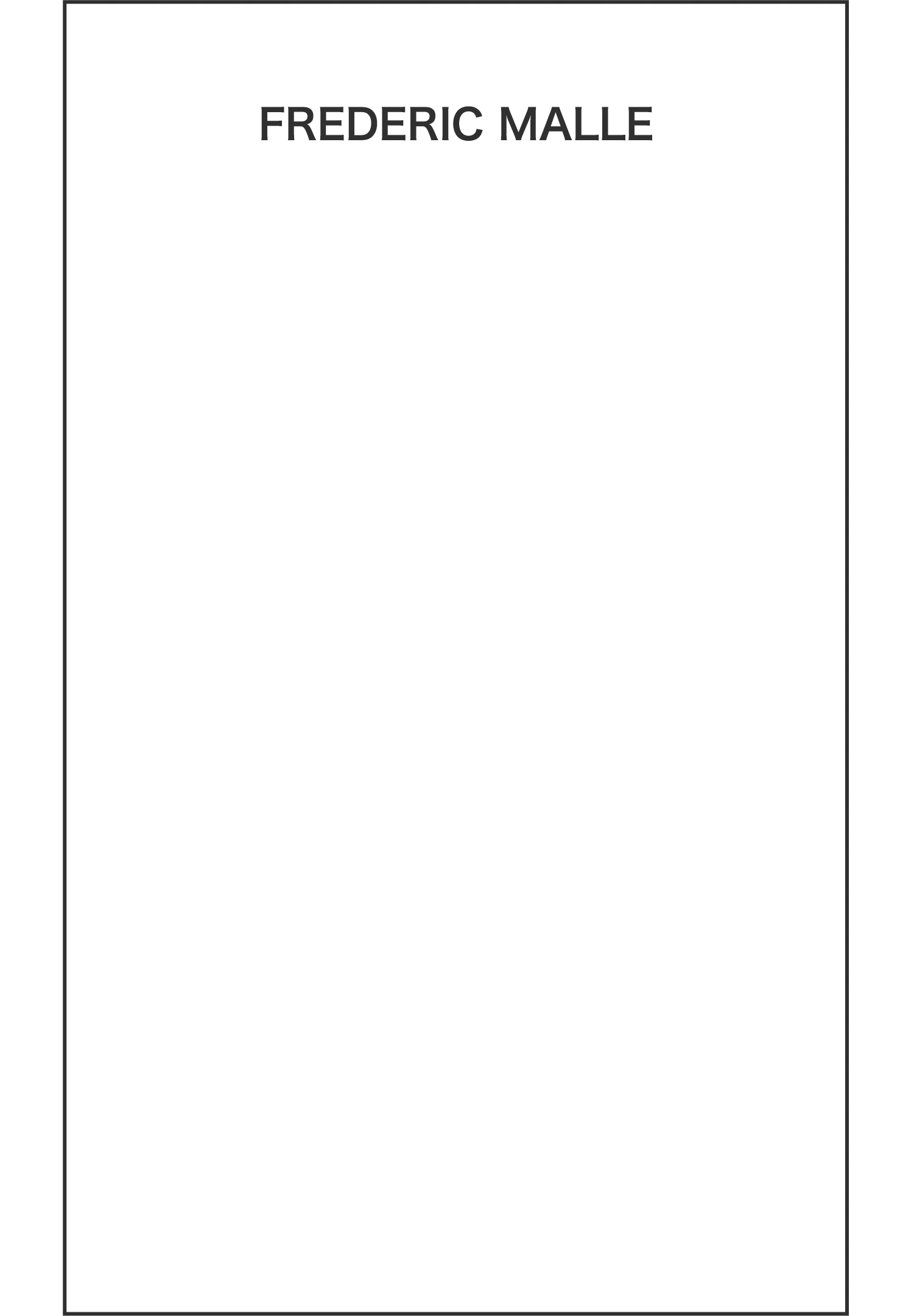 FREDERIC MALLE