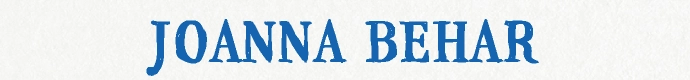 JOANNA BEHAR