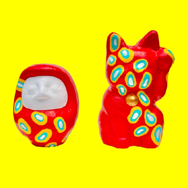 Dream Comes True Daruma and Super Lucky Cat