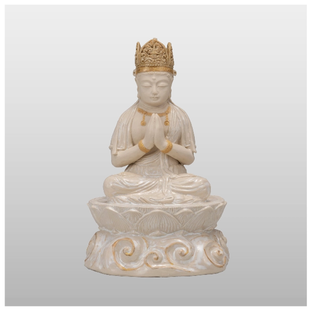 陶彫『勢至菩薩』午年の守り本尊（約縦14×横14×高さ22cm）385,000円