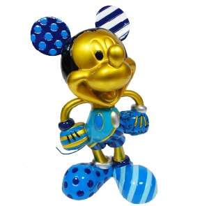 DSBRT Gold & Blue 12” Mickey（H32.3×W16.3×D21 cm）39,600円