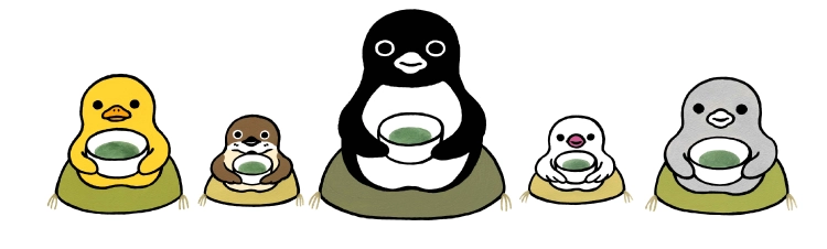 朝茶は福が増し増し（27×58cm、ピエゾグラフ）99,000円