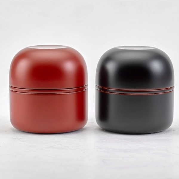 弁当箱〈丸〉（各直径11.7×高さ12.2㎝）