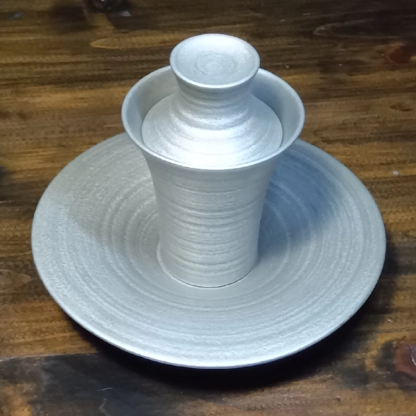 アミューズカップ 錫彩（直径15×高さ11㎝）