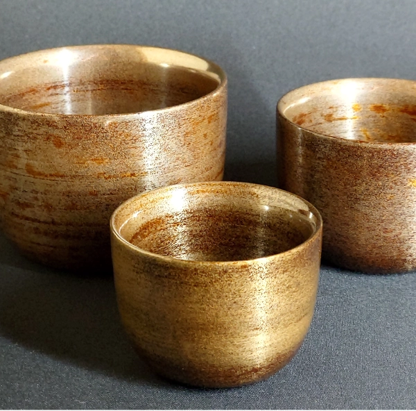 三つ組椀（大：直径10.5×高さ7.5㎝）