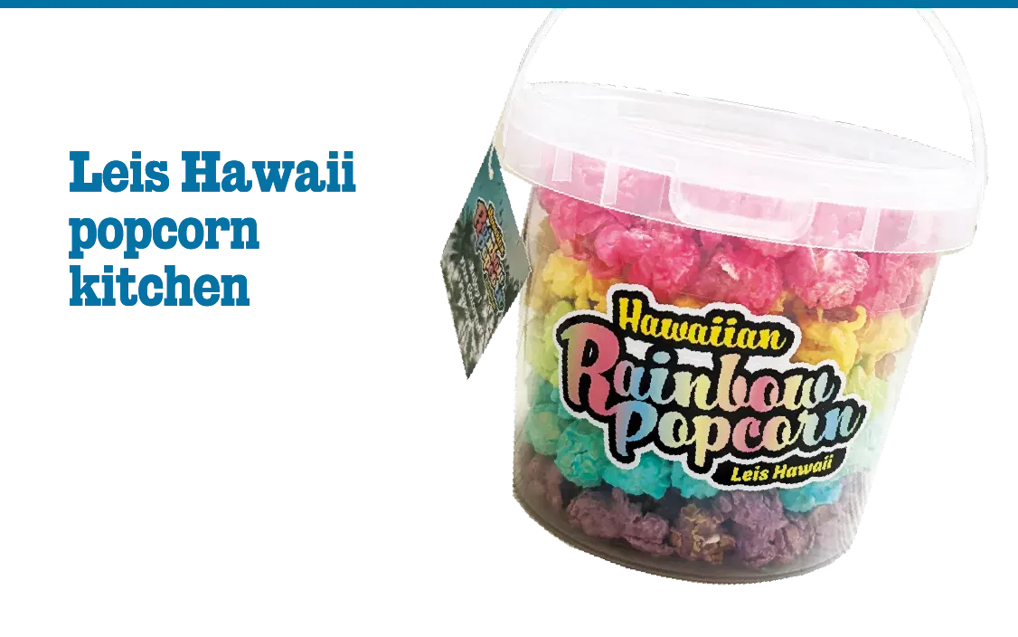 Leis Hawaii popcorn kitchen