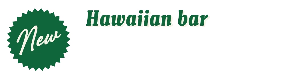 Hawaiian bar