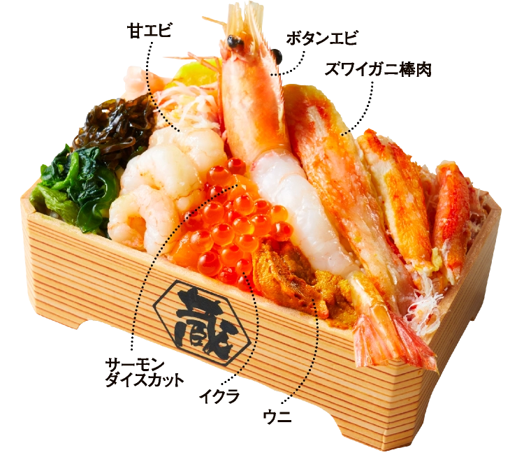 札幌「魚と肉と北海道 蔵」