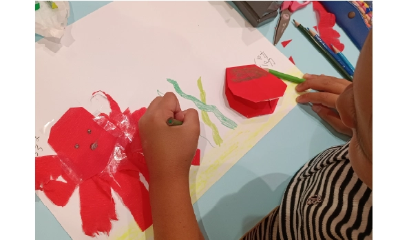 ビリビリ!ふわふわ!オノマトペを体感!「ボーネルンド」世界でひとつだけの絵本づくり