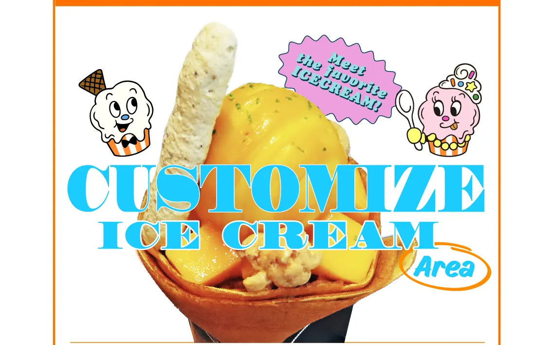CUSTOMIZE ICE CREAM