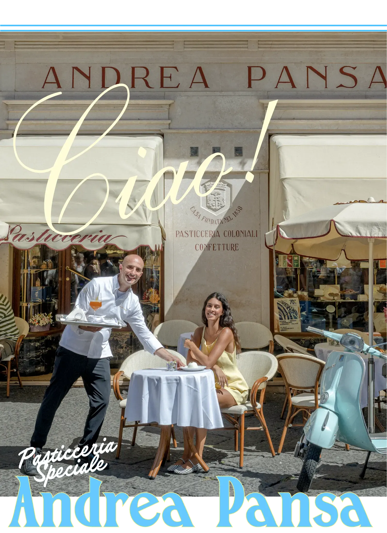 Ciao! Andrea Pansa