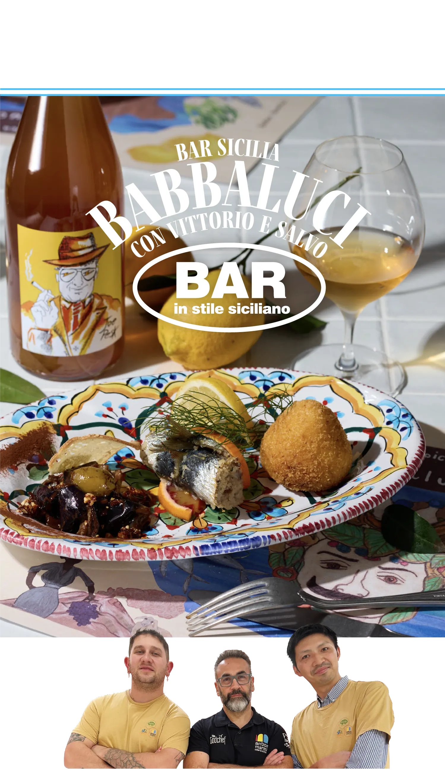 Bar Sicilia Babbaluci con Vittorio e Salvo BAR