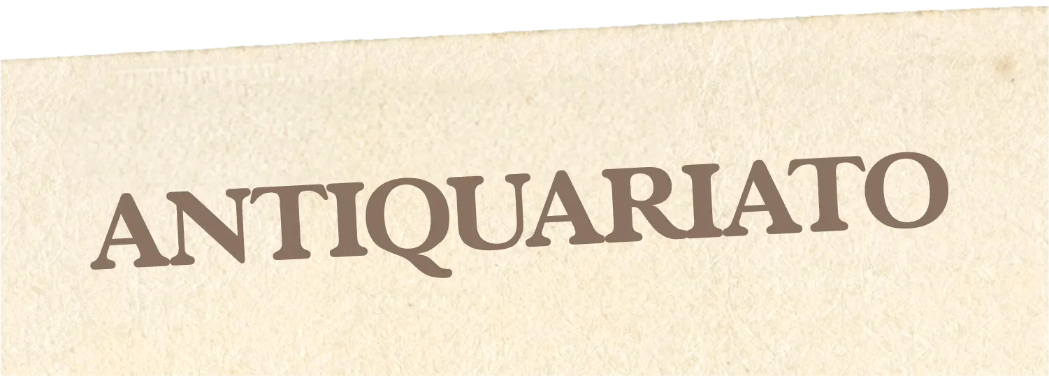 ANTIQUARIATO