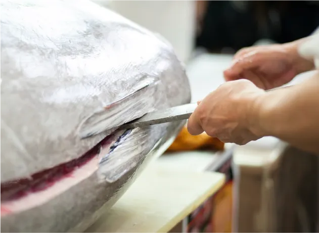 まぐろ解体ショー