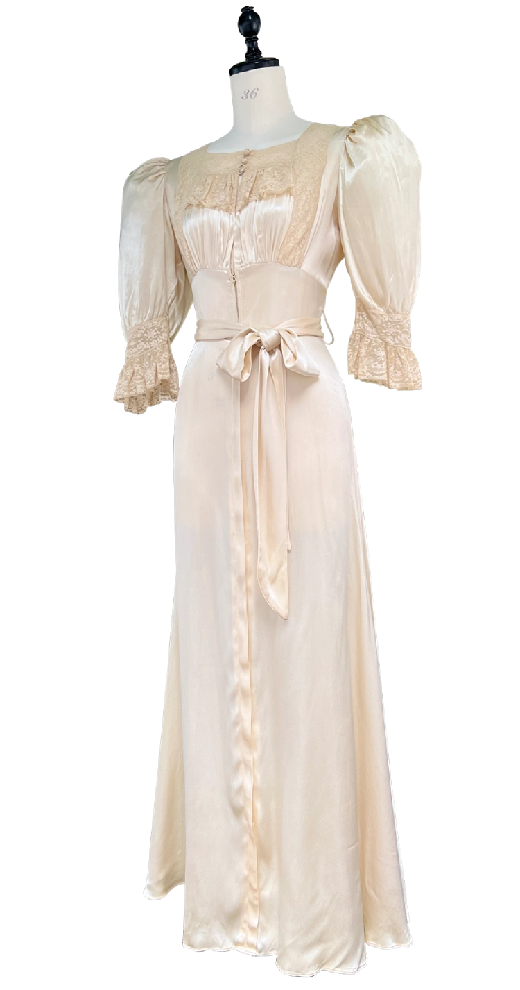 VINTAGE SATIN DRESS