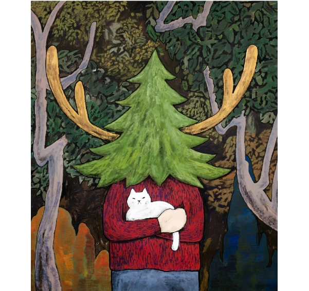 Number of Trees 01の一部（2025年）〈参考作品〉