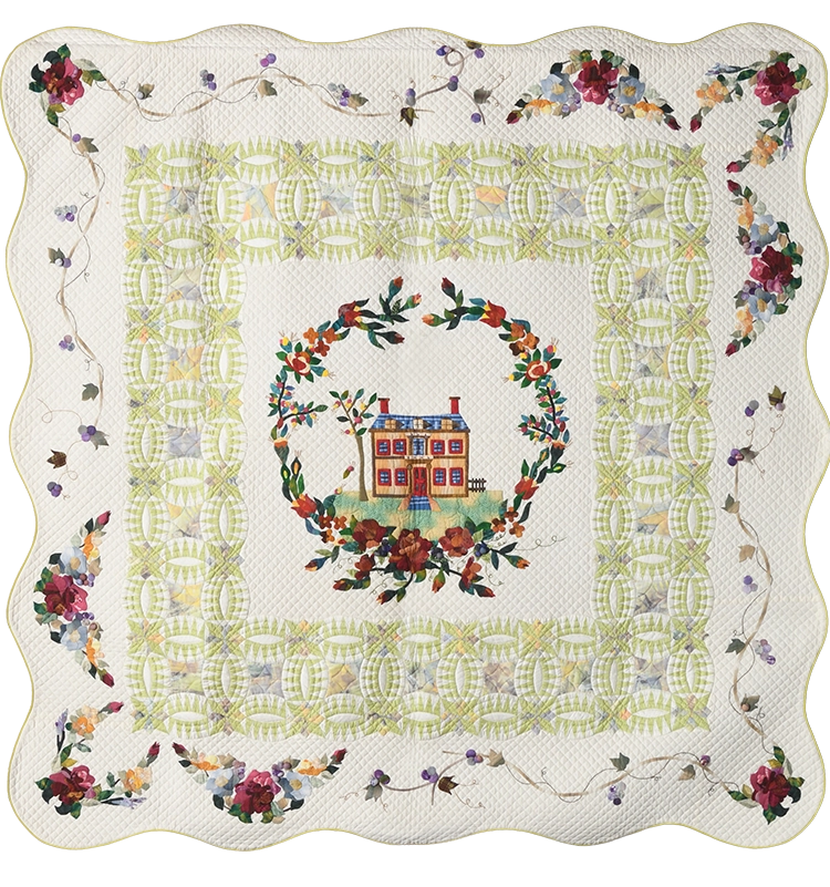 『花のある風景』 岡本洋子