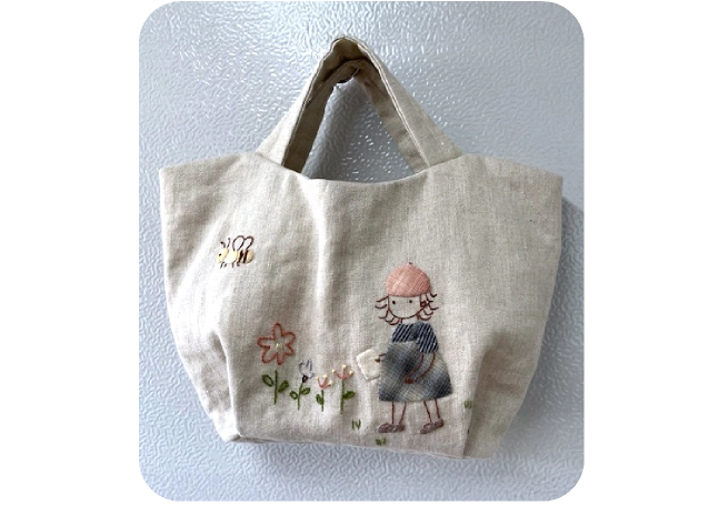 ゾフィーちゃんの麻バッグ〈キット〉