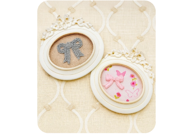 春色リボンのプチフレーム〈キット〉