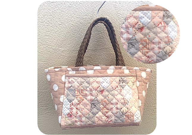 春色のミニトートバッグ〈キット〉