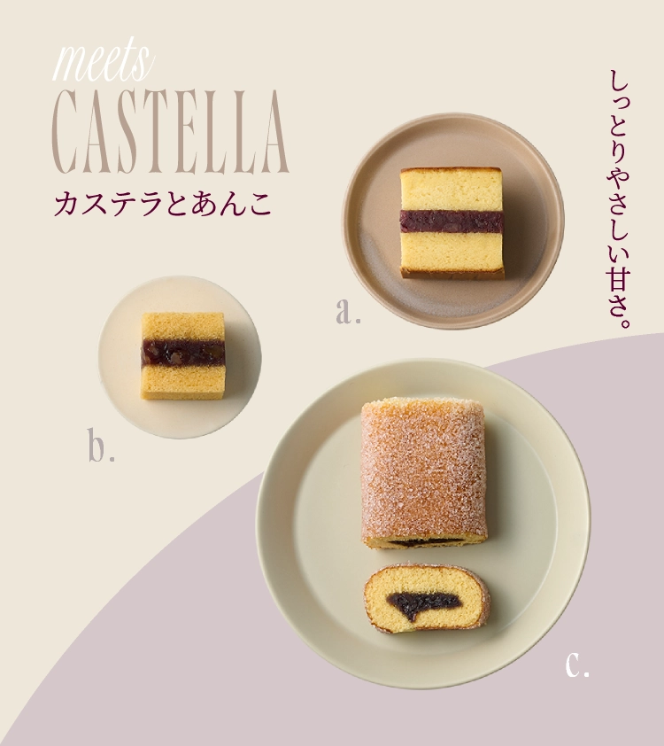 カステラとあんこ
