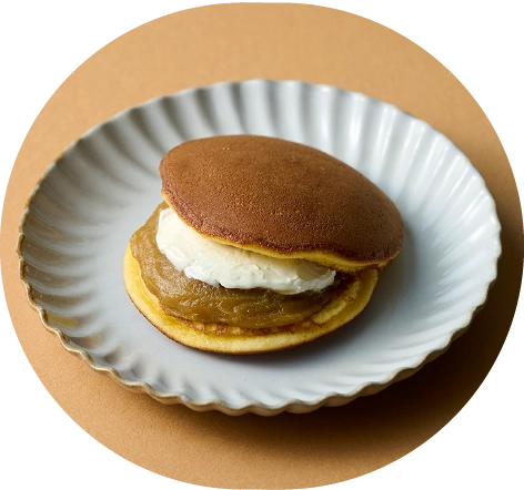 一心ふわどらさつまいもあんバタークリーム