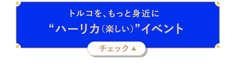 トルコを、もっと身近に“ハーリカ（楽しい）”イベント