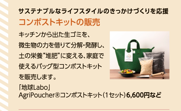 コンポストキットの販売