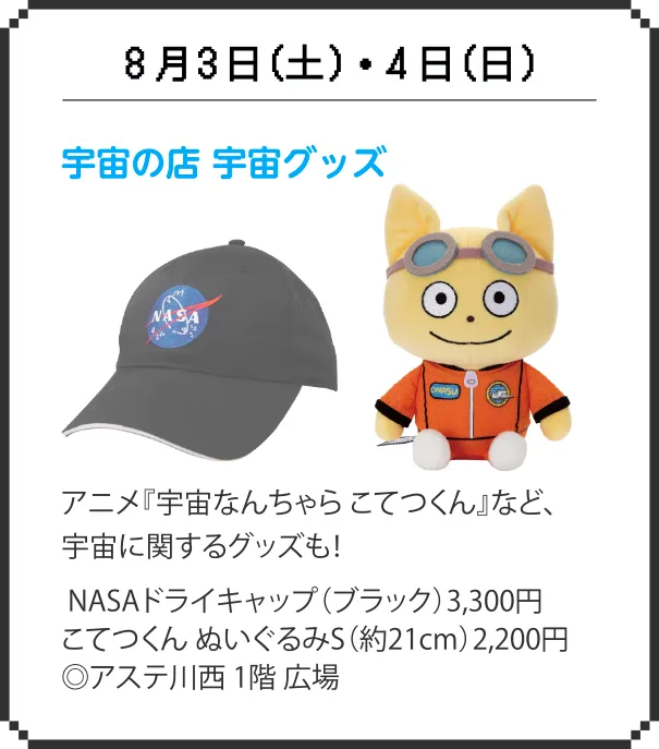 宇宙の店 宇宙グッズ