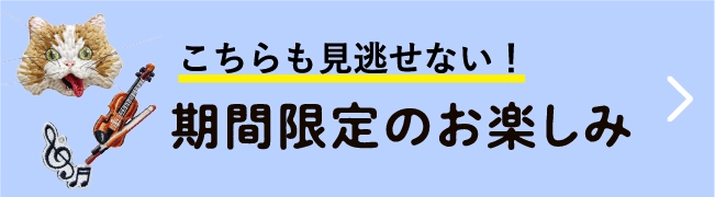 期間限定のお楽しみ