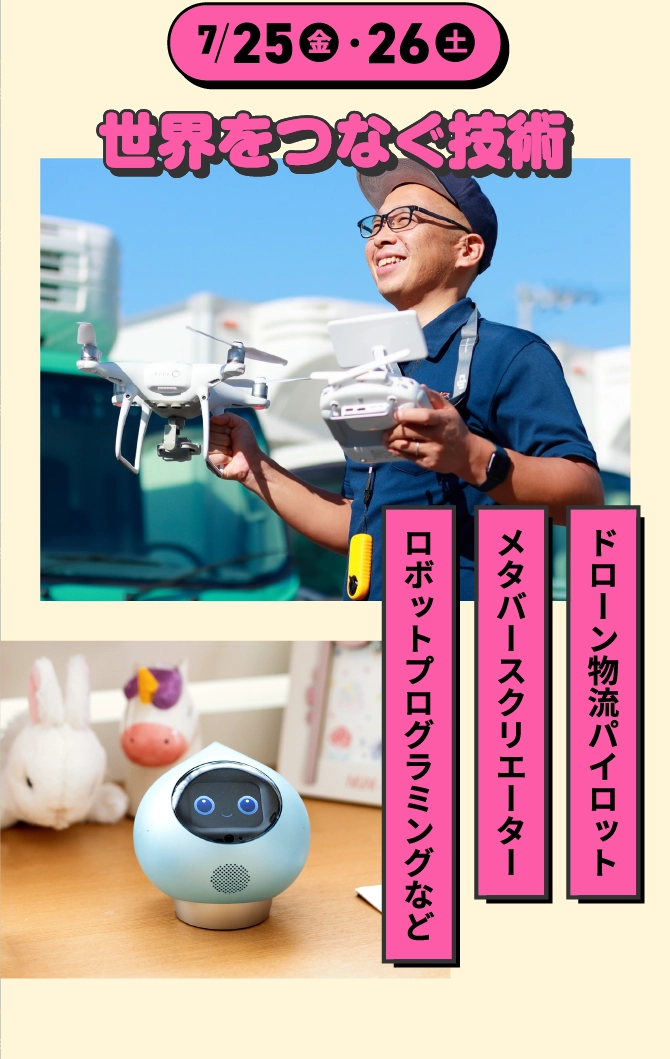 世界をつなぐ技術