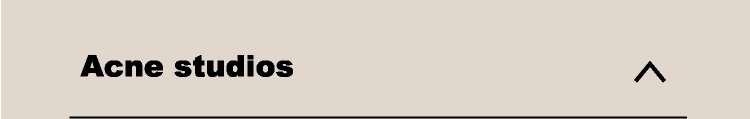 Acne studios