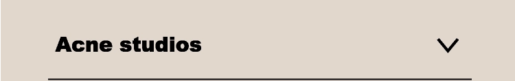 Acne studios
