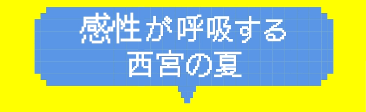 感性が呼吸する西宮の夏